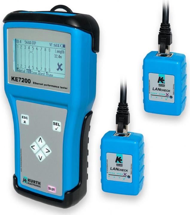 Immagine prodotto Kurth KE7200 Ethernet Performance Tester KE7200