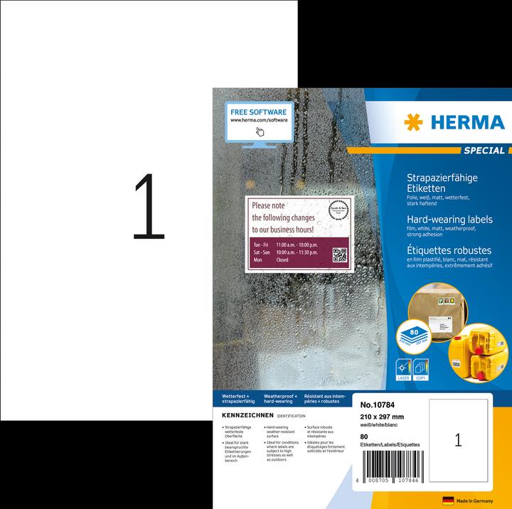 Immagine prodotto HERMA Etichette resistenti alle intemperie A4