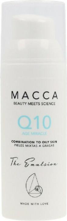 Produktbild Macca Cosmetics Q10 AGE MIRACLE Emulsion für Mischhaut bis fettige Haut 50 ml (50 ml, Tagescreme)