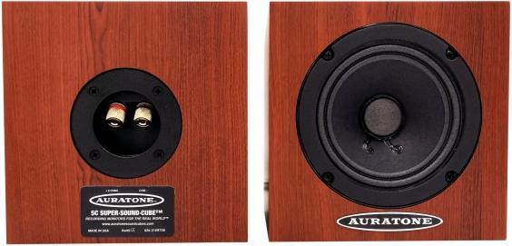 Image du produit Auratone 5C Woodgrain Pair actieve studiomonitoren