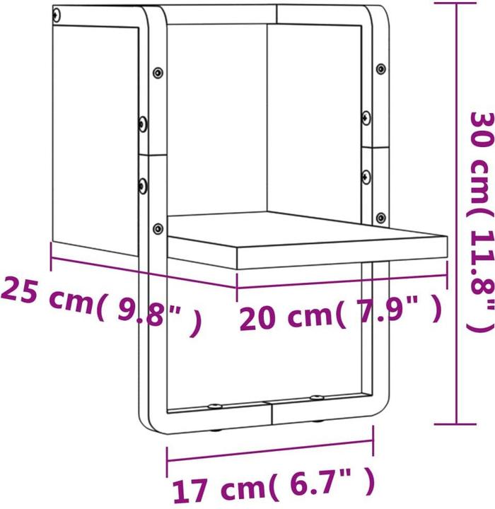Immagine prodotto VidaXL Guillermo (20 x 25 x 30 cm)