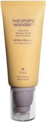 Haruharu Wonder Black Rice Moisture Airyfit (Sonnencreme Gesicht, SPF 50+, 50 ml, 50 g)