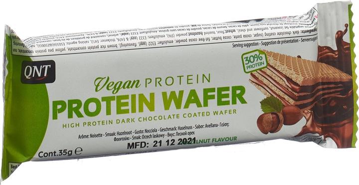 Image du produit QNT Vegan Protein Wafer Hazelnut (Noisette, 1 pcs, 38 g)