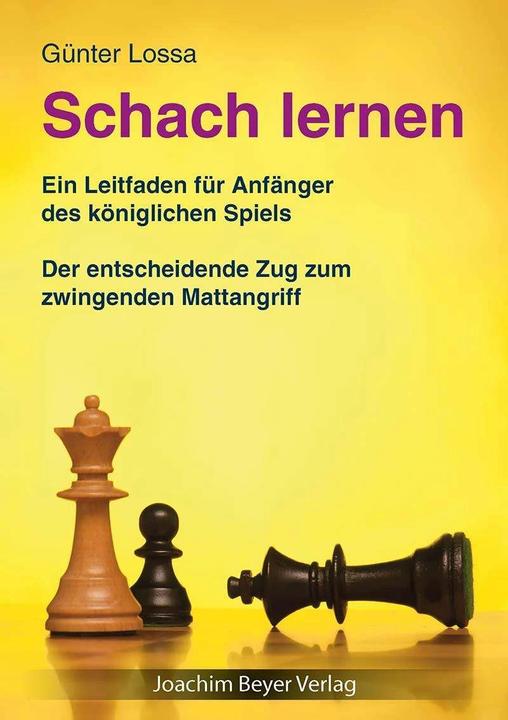 Actual product image Schach lernen (German, Günter Lossa, 2018)
