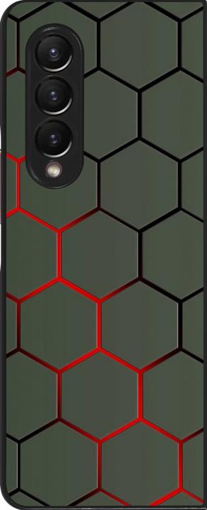 Image du produit PhoneLook Coque Geometric Line red (Samsung Galaxy Z Fold3)