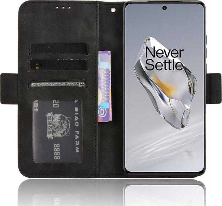 Produktbild Cover-Discount OnePlus 12 - Etui mit vielen Kartenfächer schwarz (OnePlus 12)