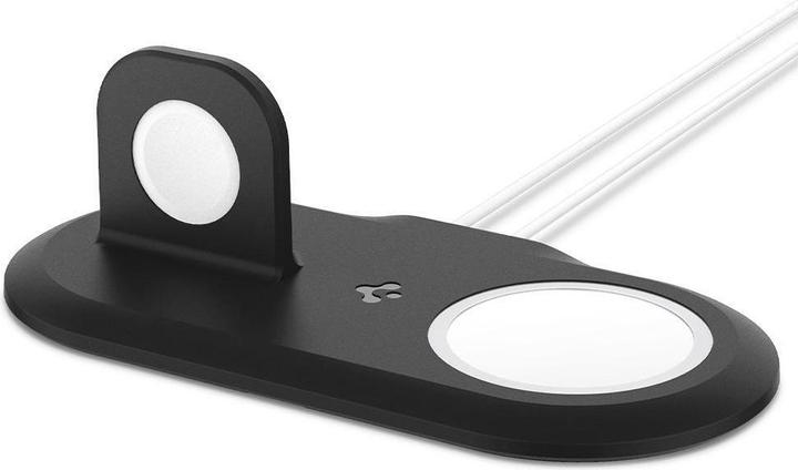 Produktbild Spigen Magfit Duo Apple Magsafe & Watch Charger Stand black (5 W)