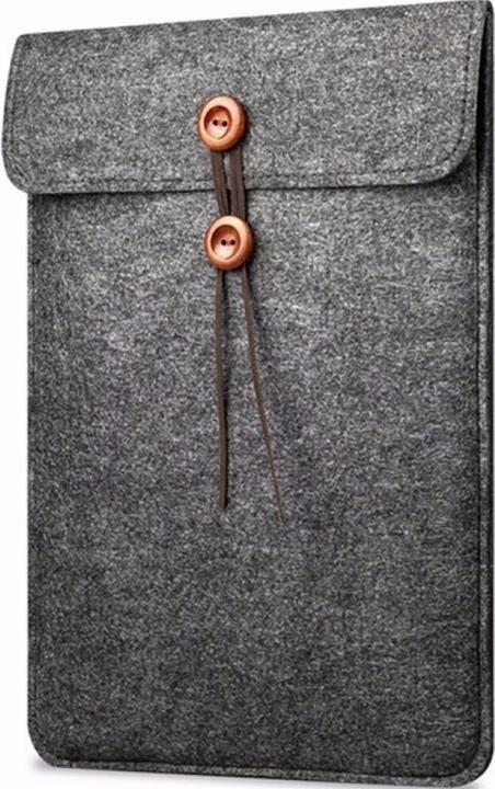 G-Case Felt Button Bag pour 11" 12" MacBook & Notebook Sleeve Cover (12", Apple)