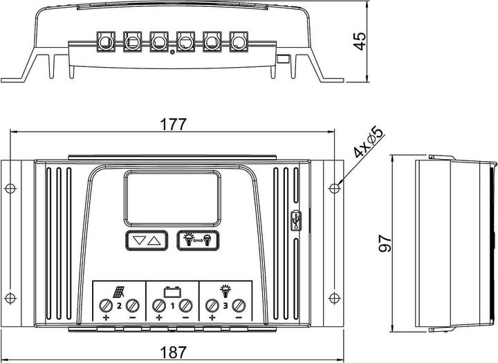 Actual product image Steca Solarix 4040
