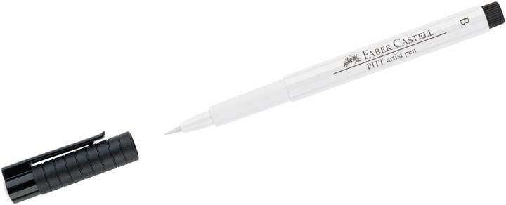 Image du produit Faber-Castell Stylo d'artiste Pitt Pinceau Encre Crayon (Blanc, 1 x)