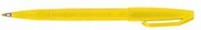 Actual product image Pentel Fibre pen Sign Pen (Yellow, 1.10 x)