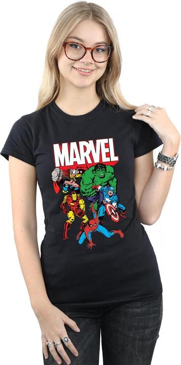 Actual product image Womens/Ladies Hero Group Cotton T-Shirt (L)
