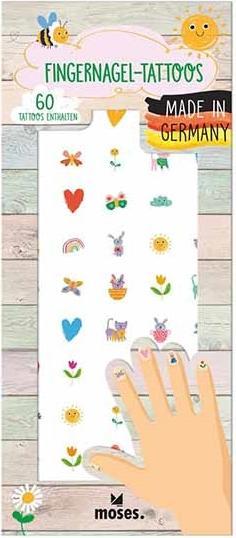 Image du produit Aufkleber Fingernagel-Tattoo Frühling