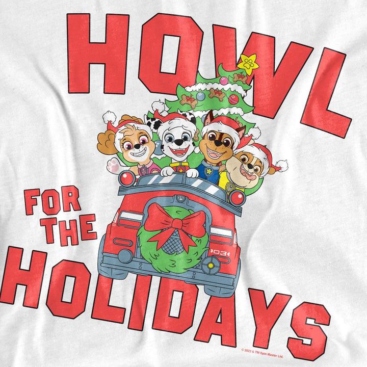 Image du produit Paw Patrol - T-shirt HOWL FOR THE CHRISTMAS HOLIDAYS - Adulte (XXL)
