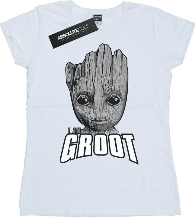 Produktbild Guardians Of The Galaxy Groot Face TShirt (M)