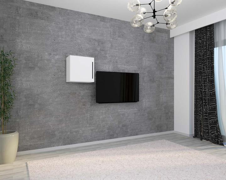 Produktbild VCM Holz Wandregal Hängeregal Wandschrank Wandwürfel Würfel Ablage Arila M (50 x 30 x 50 cm)