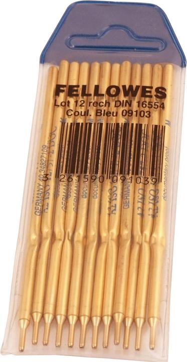 Actual product image Fellowes Fellowes biros refill (Blue, 12 x)
