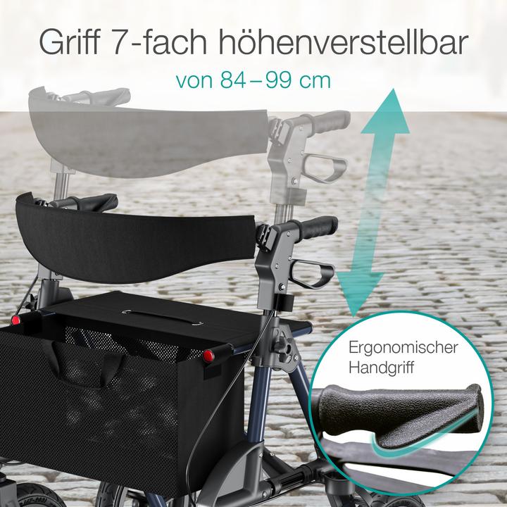 Actual product image Aktivshop Outdoor rollator with pneumatic tyres Comfort