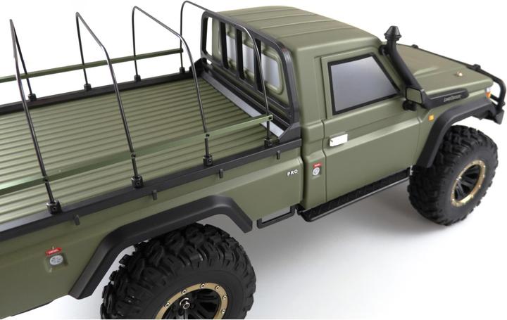 Produktbild Amewi AMXRock RCX8PS Elektro Brushed Crawler 4WD 1:8 RTR Militär grün (RTR Ready-to-Run)