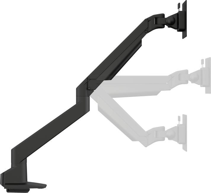 Image du produit Multibrackets Bras de moniteur simple blanc (Tables, 32")