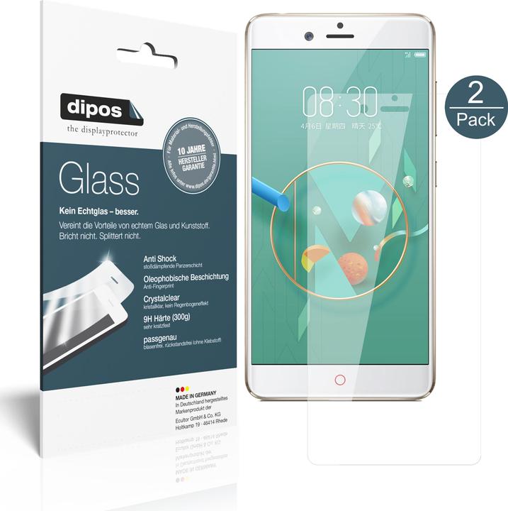 Actual product image Dipos Screen Protector Anti-Shock (1 Piece, ZTE Nubia Z17 Mini)