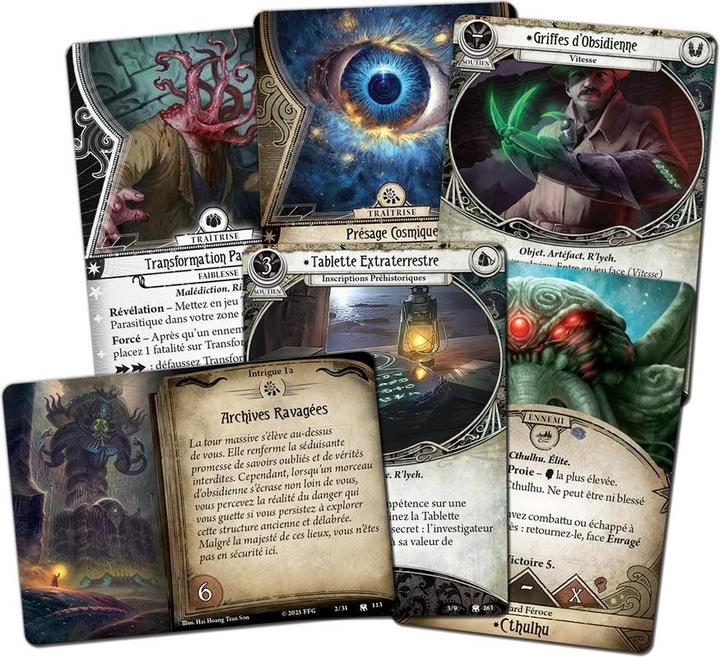 Produktbild FFG Horreur à Arkham JCE - La cité engloutie - Extension Campagne (Französisch)