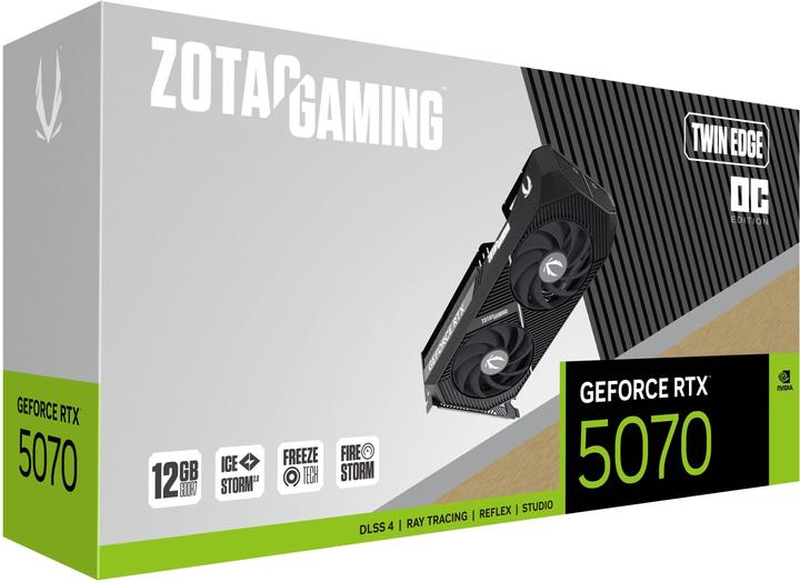 Actual product image Zotac GeForce RTX 5070 Twin Edge OC (12 GB)