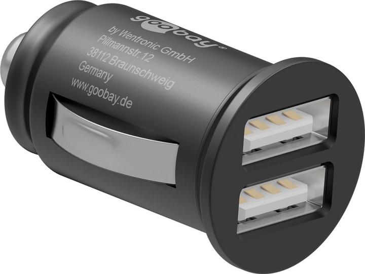 Produktbild Goobay Dual USB-Autoladegerät
