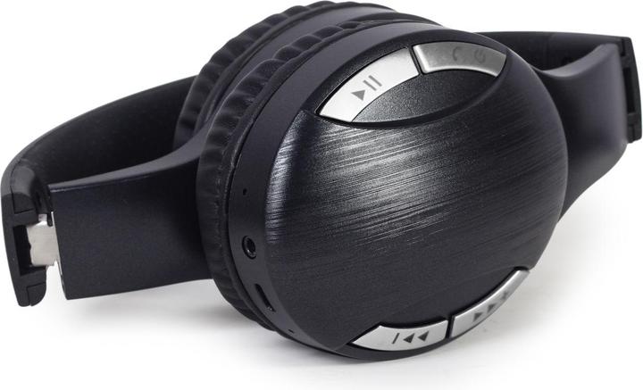 Actual product image Gembird Bluetooth stereo headset black (2 h, Cable)