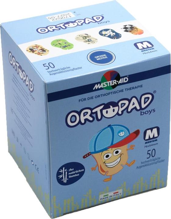 Image du produit Master Aid Patch oculaire Garçons moyens 50 pièces (50 x)