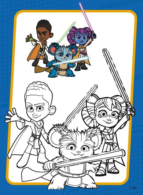 Actual product image Disney Star Wars The Adventures of the Young