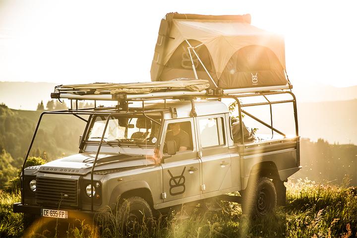 Actual product image V8 Equipment E.BEX.2 (Roof tent, 62 kg, 2 persons)