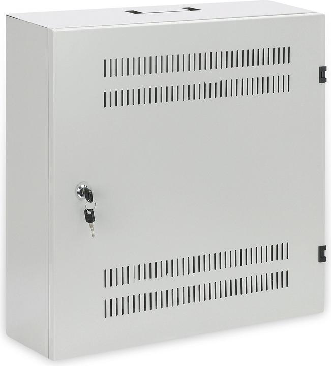 Intellinet Low-Profile 19" Wall Mount Cabinet (4 RU, 19 inch rack)