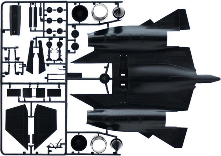 Actual product image Italeri SR - 71 BLACK BIRD