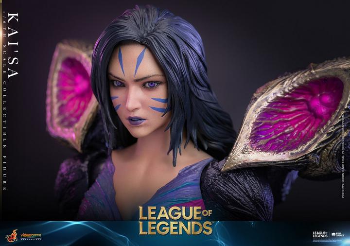 Actual product image Hot Toys League of Legends figurine Video Game Masterpiece 1/6 Kai'Sa 29 cm