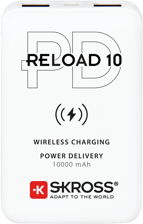 Image du produit Skross Recharger 10 (10000 mAh, 18 W, 37 Wh)