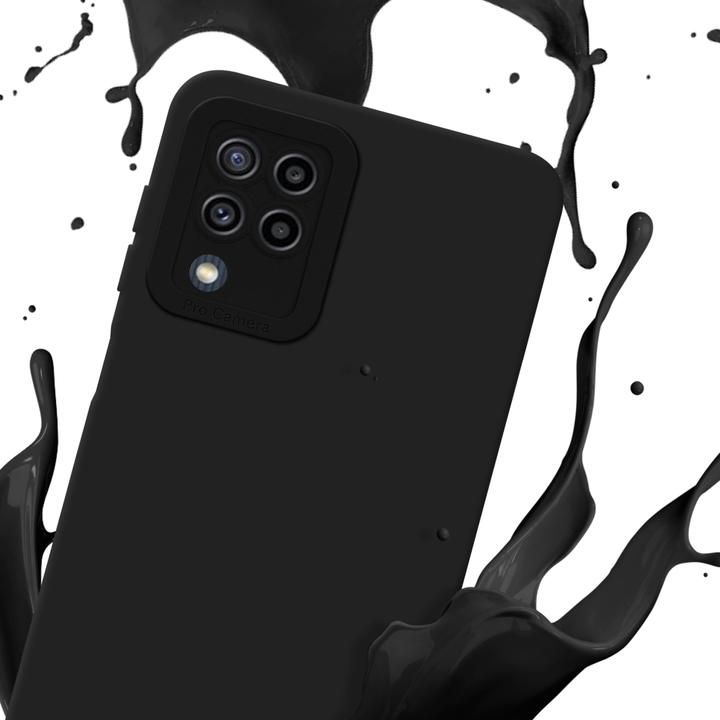 Actual product image Cadorabo Case for Samsung Galaxy M22 / M32 4G in TPU Fluid LM162 Style (Samsung Galaxy M22, Samsung Galaxy A32)