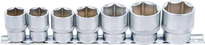 Produktbild BGS Steckschlüssel-Einsatz-Satz, Sechskant 12,5 mm (1/2") SW 20 - 32 mm 7-tlg. (12.5 mm)