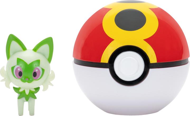 Produktbild Pokémon - Clip N Go Sprigatito with Repeat Ball - (PKW4151)