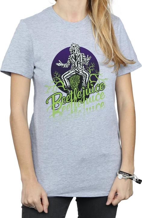 Produktbild Beetlejuice Faded Pose Baumwolle Boyfriend TShirt (L)