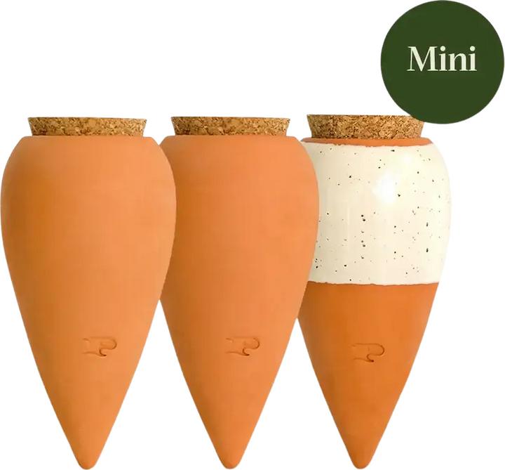 Pepin 3er-Set Mini Ollas Selbstbewässerungssystem