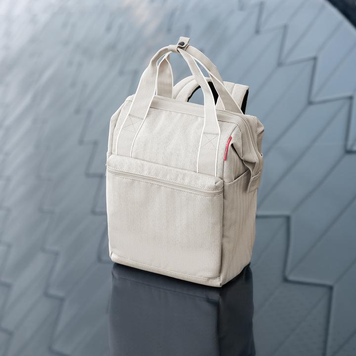 Actual product image reisenthel Backpack Allrounder R Herringbone Sand (12 l)
