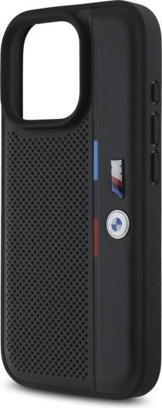 Immagine prodotto BMW BMHCP16X23PUPVK Custodia rigida per iPhone 16 Pro Max 6,9" in pelle/nero M Linea di dettaglio (Apple iPhone 16 Pro Max)