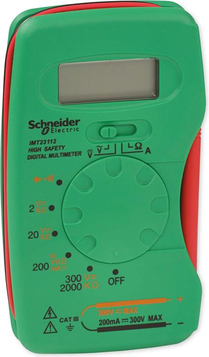 Image du produit Schneider Electric THORSMAN Multimètre IMT23212 (CAT III 300V)