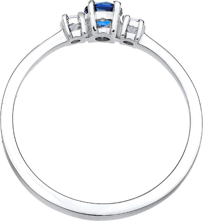 Actual product image Elli Ring Engagement Ring Zirconia 925 Sterling Silver (54, 925 Silver)