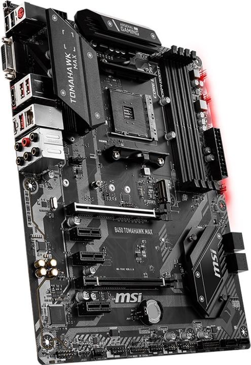 Produktbild MSI B450 TOMAHAWK MAX (AM4, AMD B450, ATX)