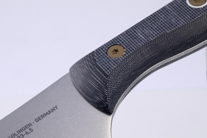 Immagine prodotto Messermeister Coltello da cucina Custom 16,5 cm, grigio/nero (16.50 cm)