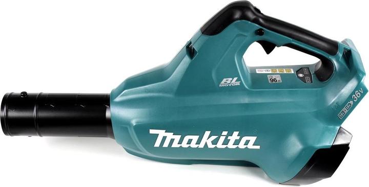 Actual product image Makita DUB 362 M Souffleur sans fil 2x18 V + 2x Batteries 4 Ah - sans chargeur (Rechargeable battery operated, Leaf vacuums)