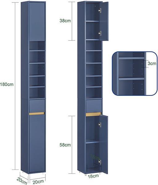 Produktbild SoBuy Bad Hochschrank