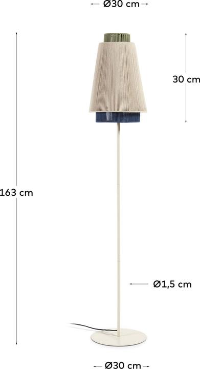 Actual product image Kave Home Yuvia (E27)